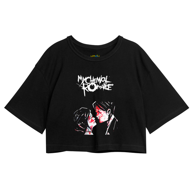Cropped Oversized My Chemical Romance Lovers