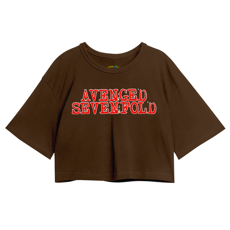 Cropped Oversized Avenged Seven Fold Nome