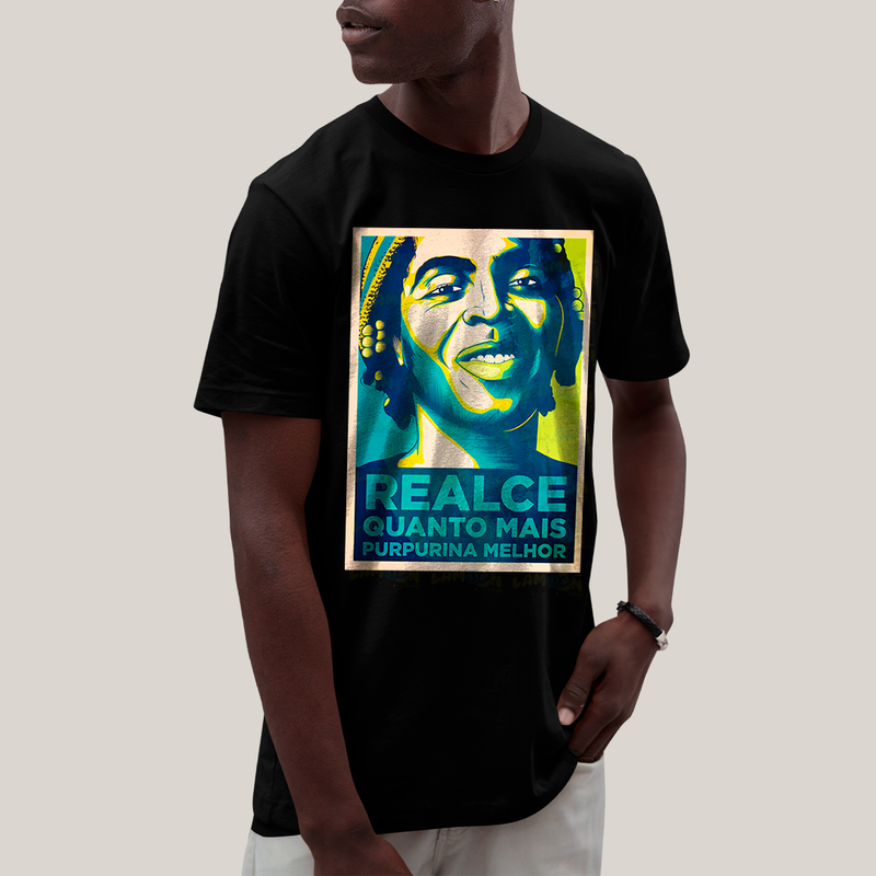 Camiseta Algodão Unissex T shirt - Gilberto GIl 14