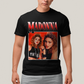 Camiseta Algodão Unissex T shirt Vintage Madonna Vermelho cantora pop