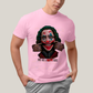 Camiseta Algodão Unissex T shirt Put On a Happy Face coringa joker