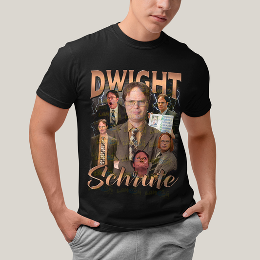 Camiseta Algodão Unissex T shirt -The Office Dwight Schrute