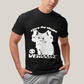 Camiseta Algodão Unissex T shirt - Vencede gato cat stare the abhss
