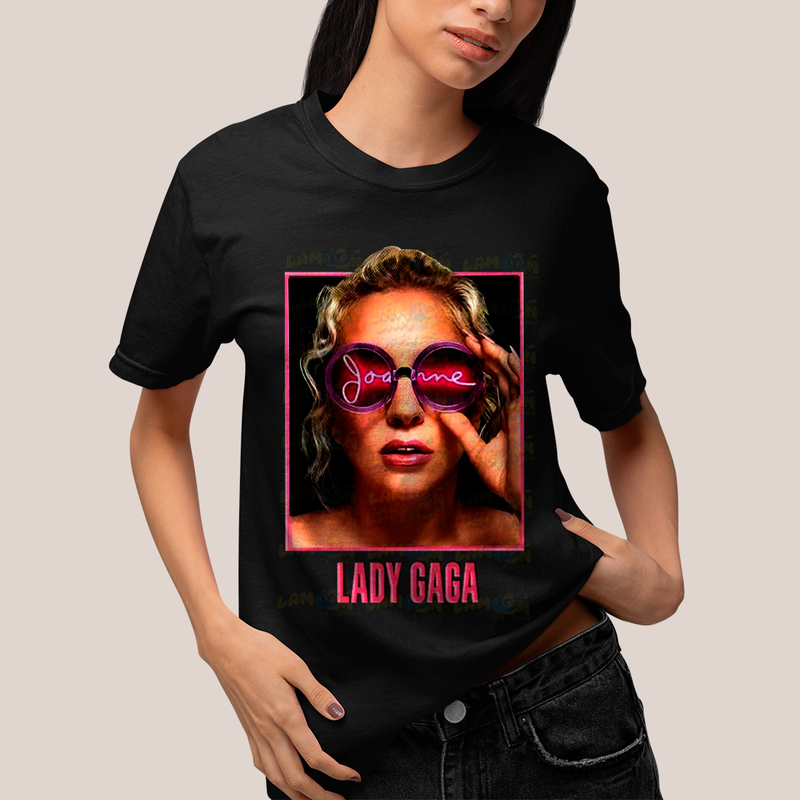 Camiseta Algodão Unissex T shirt Lady Gaga Joanne