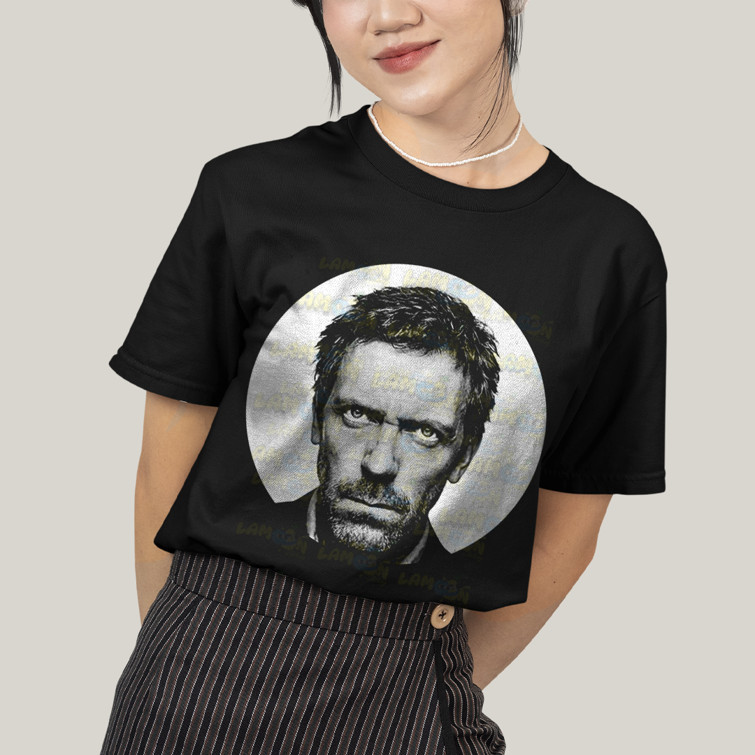 Camiseta Algodão Unissex T shirt -O Doutor House serie de tv