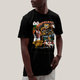 Camiseta Algodão Unissex T shirt GraphicTee  Michael Jordan Jogador de Basquete