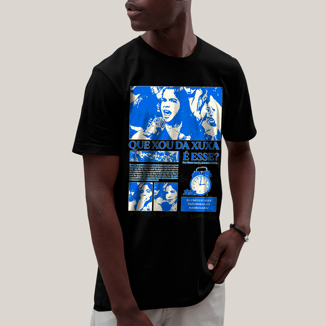 Camiseta Algodão Unissex T shirt - Que Show da Xuxa é Esse Meme