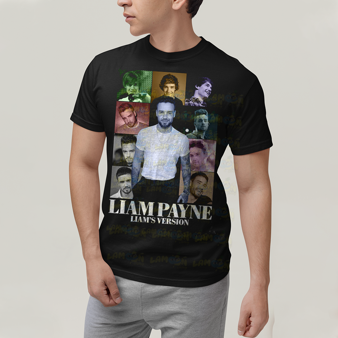 Camiseta Algodão Unissex T shirt -  Liam Payne Liam´s The Eras Tour
