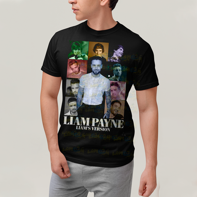 Camiseta Algodão Unissex T shirt -  Liam Payne Liam´s The Eras Tour
