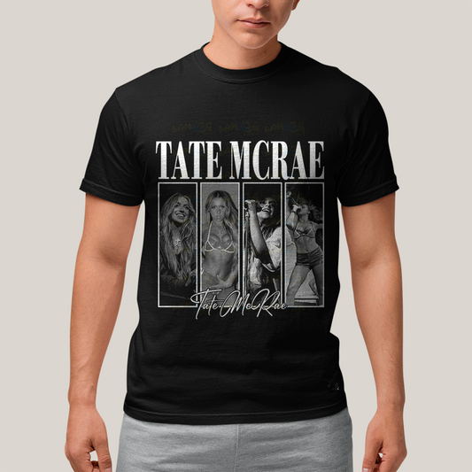 Camiseta Algodão Unissex T shirt - Tate Mcrae Cantora