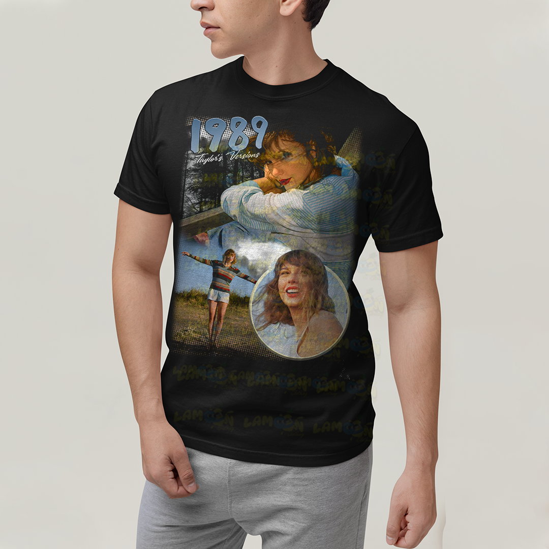 Camiseta Algodão Unissex T shirt - Taylor Swift 1989 Taylor's Versions