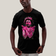 Camiseta Algodão Unissex T shirt - Sex Pistols God Save The Queen rosa pink