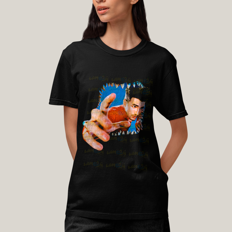 Camiseta Algodão Unissex T shirt Jão Tubarão Álbum Pirata