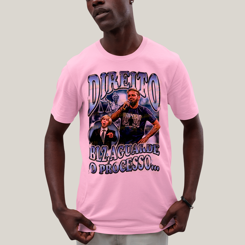 Camiseta Algodão Unissex T shirt - Direito Meme  advogado paloma blz aguarde o processo