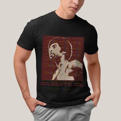 Camiseta Algodão Unissex T shirt Gilberto Gill