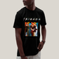 Camiseta Algodão Unissex T shirt - Friends Série colorido