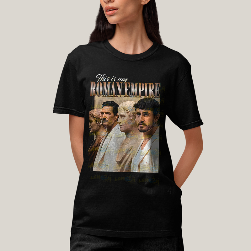 Camiseta Algodão Unissex T shirt Graphic Tee Paul Mescal & Pedro Pascal atores quarteto fantástico