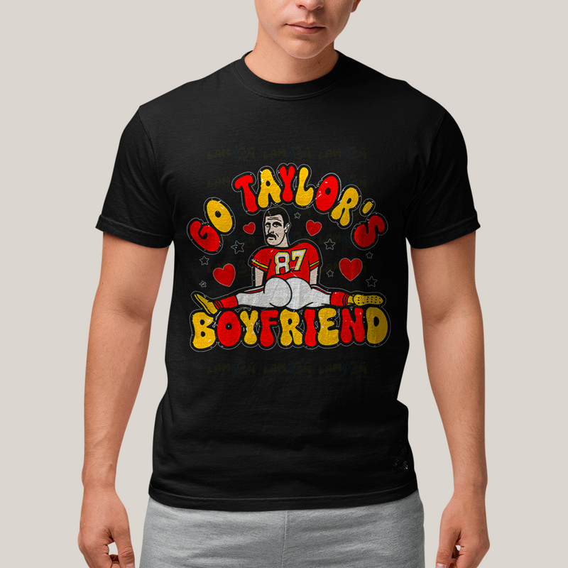 Camiseta Algodão Unissex T shirt - Kelce Boyfriend taylor swift