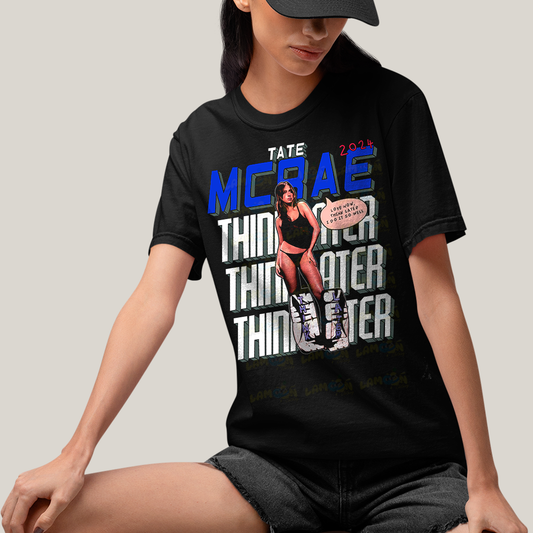 Camiseta Algodão Unissex T shirt Tate Mcrae Think Later