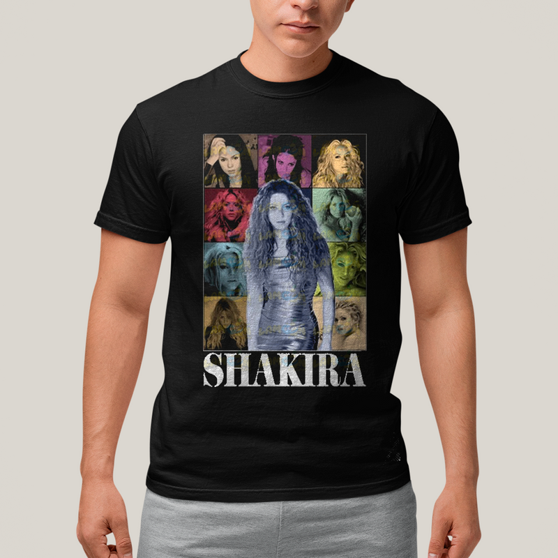 Camiseta Algodão Unissex Shakira The Eras Tour