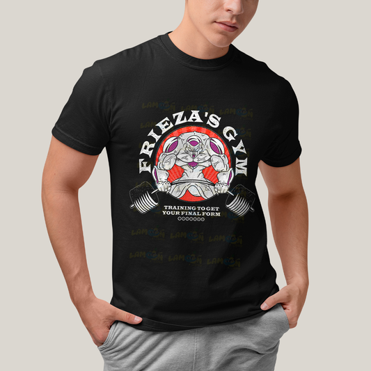 Camiseta Algodão Unissex T shirt- frieza gym