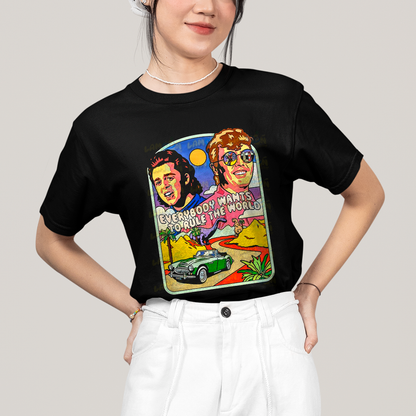 Camiseta Algodão Unissex T shirt Tears For Fears Everybody Wants