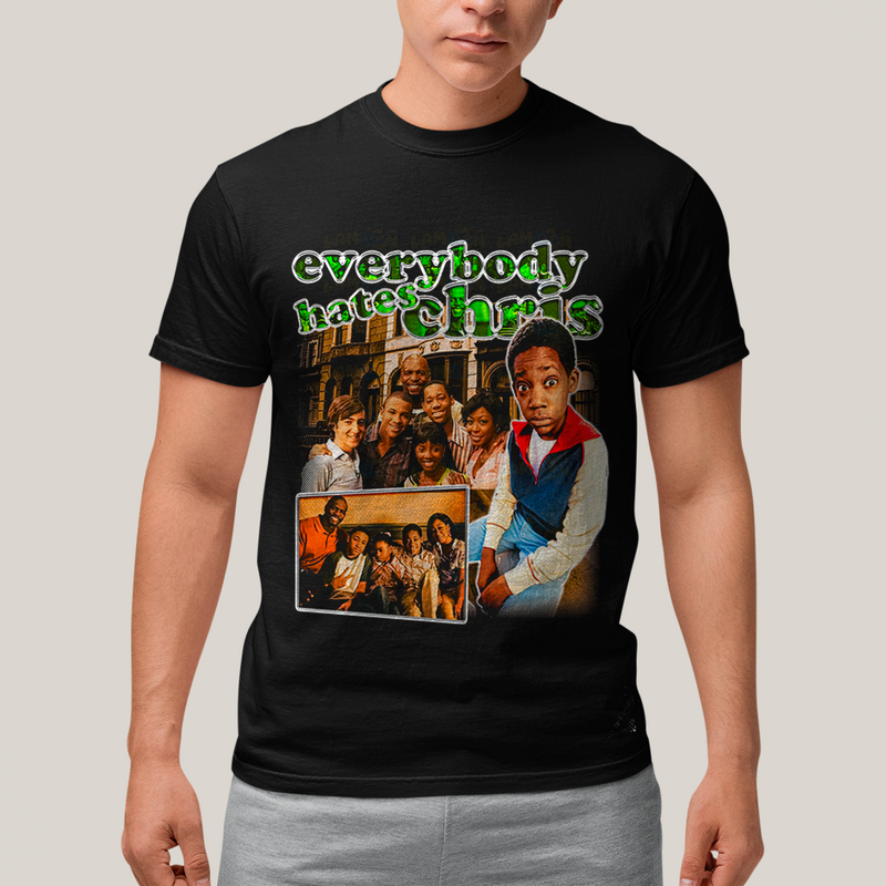 Camiseta Algodão Unissex T shirt -Todo Mundo Odeia o Chris Everybody Hates Chris