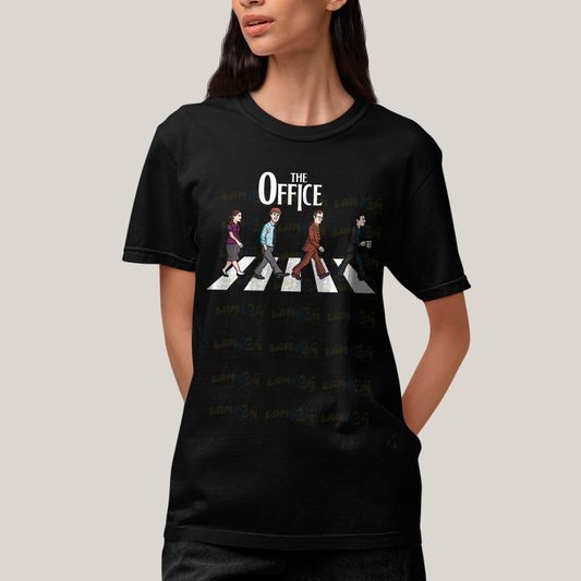 Camiseta Algodão Unissex T shirt The Office Beatles