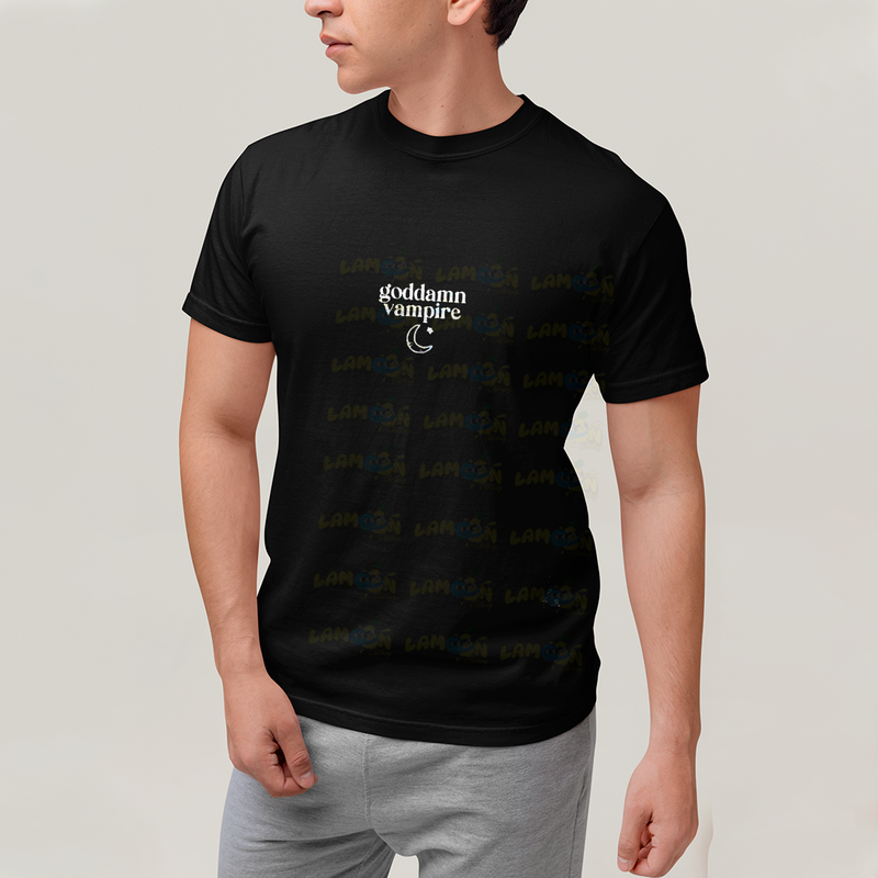 Camiseta Algodão Unissex T shirt Olivia Rodrigo Goddamn Vampire