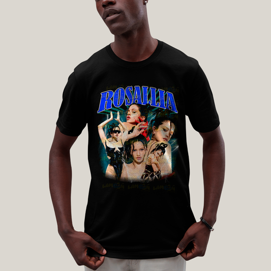 Camiseta Algodão Unissex T shirt - Rosallia Rosalia Cantora