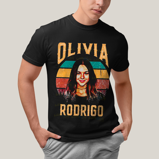 Camiseta Algodão Unissex T shirt Olivia Rodrigo Vintage