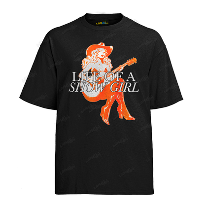 Camiseta Algodão Taylor Swift Life of a Showgirl