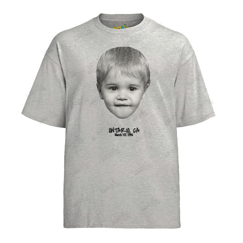 Camiseta Algodão Justin Bieber Ontario