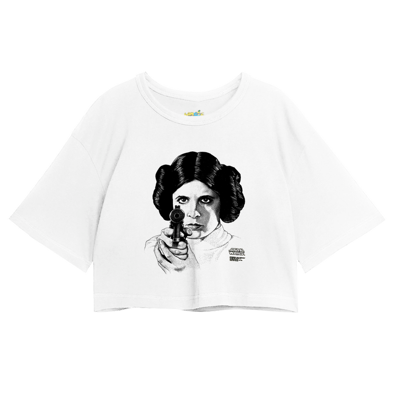 Cropped Oversized Princesa Leia Star Gun