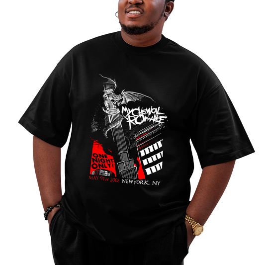 Camiseta Plus Size My Chemical Romance One Night Only