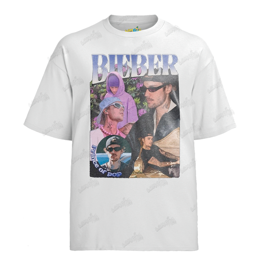 Camiseta Algodão Justin Bieber Prince Of Pop
