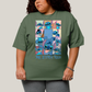 Camiseta Plus Size Algodão Unissex T shirt Lilo & Stitch The Stitch Tour