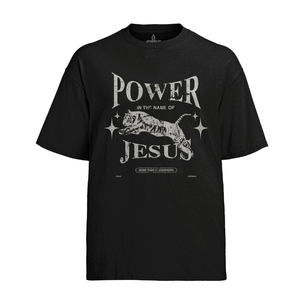 Camiseta Graphic Tee Tshirt Power Jesus