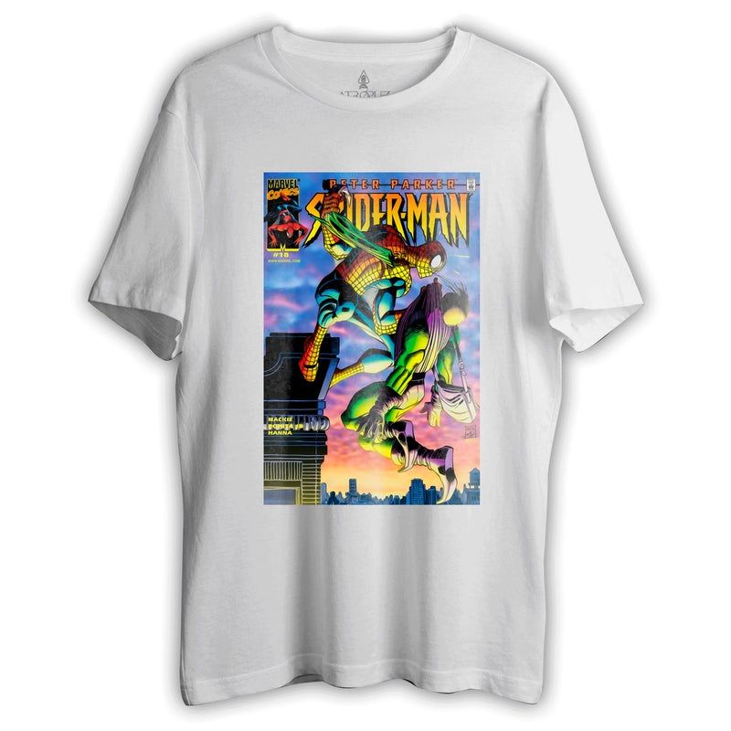 Camiseta Unissex Spider Man Homem Aranha Peter Parker Marvel Quadrinhos Hq