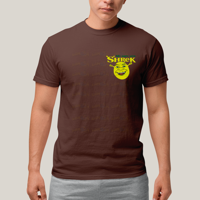 Camiseta Estampada Unissex Shrek e Fiona BFF ou casal FC