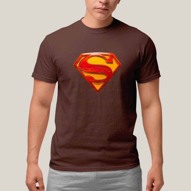 Camiseta Algodão Unissex T shirt Superman Logo Clássica