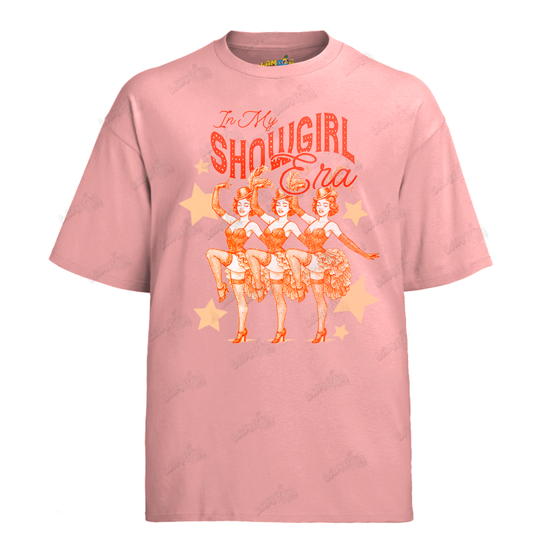 Camiseta Algodão Taylor Swift Showgirl Era 1