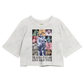 Cropped Oversized Algodão Travis x Taylor Love Eras Tour