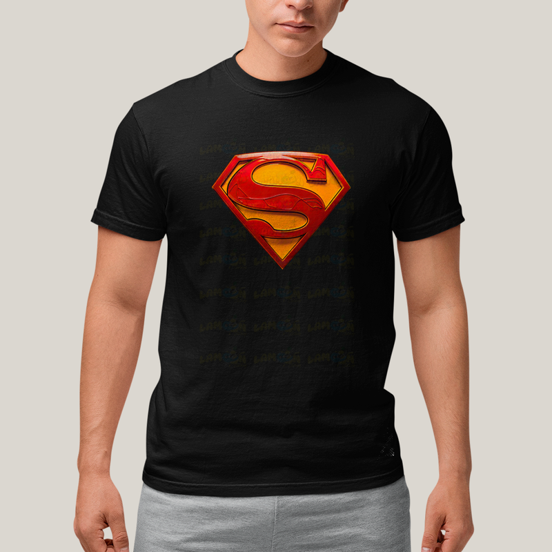Camiseta Algodão Unissex T shirt Superman Logo Clássica