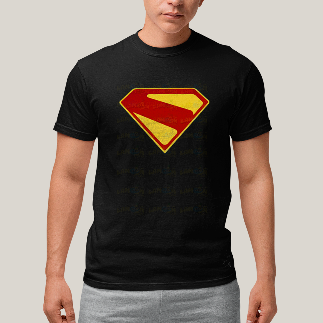 Camiseta Algodão Unissex T shirt Superman Legacy Logo 3