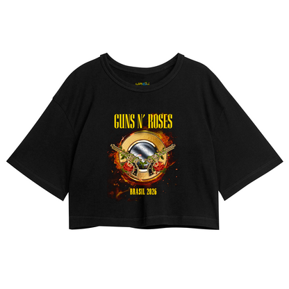 Cropped Oversized Guns World Tour 2026 Datas