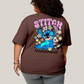 Camiseta Plus Size Algodão Unissex T shirt Lilo & Stitch Piscando FC