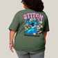 Camiseta Plus Size Algodão Unissex T shirt Lilo & Stitch Piscando FC