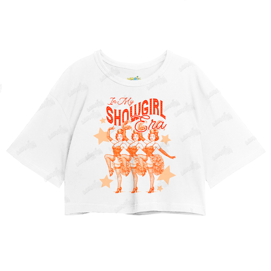 Cropped Oversized Algodão Taylor Swift Showgirl Era 1