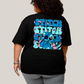 Camiseta Plus Size Algodão Unissex T shirt Lilo & Stitch Orelha Caida FC